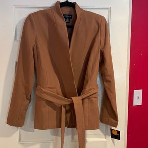 Ladies wool look jacket